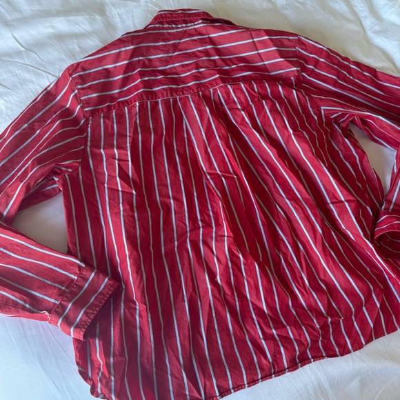 Frank & Eileen red and blue button up - Picture 2 of 3